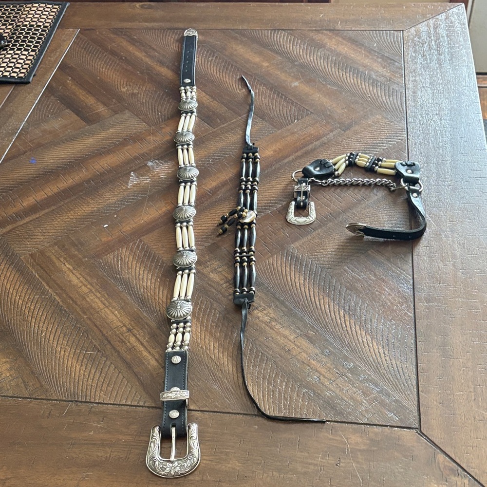 Hairpipe Belt and accessories